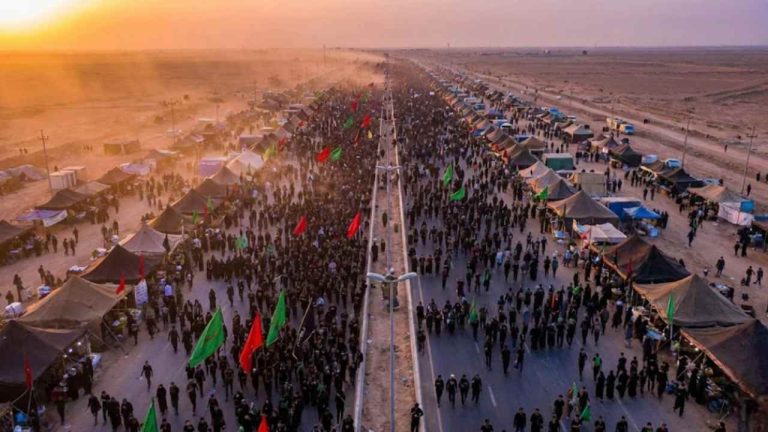 arbaeen walk ziarah jalan kaki terbesar di dunia yang disembunyikan media